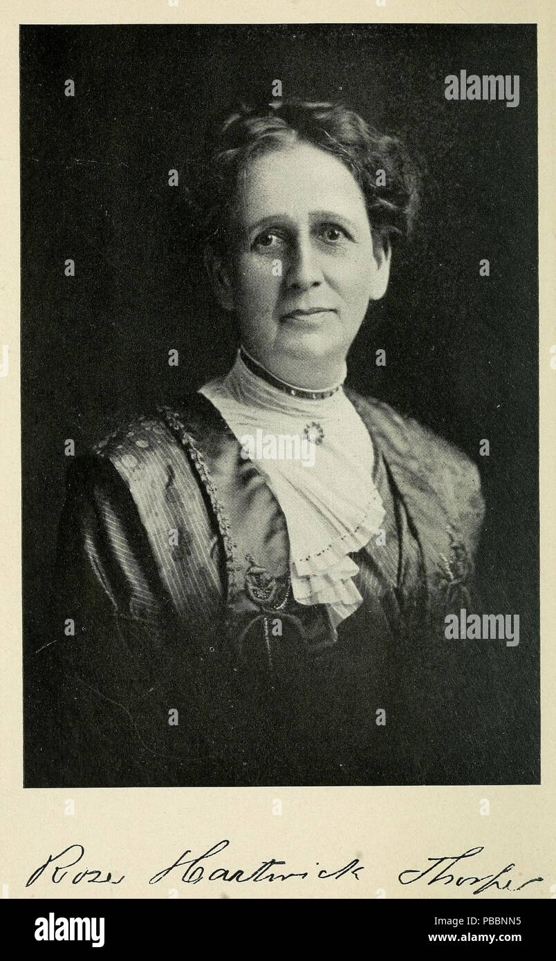 1271 Rose Hartwick Thorpe, von poetischen Werken, 1912 Stockfoto