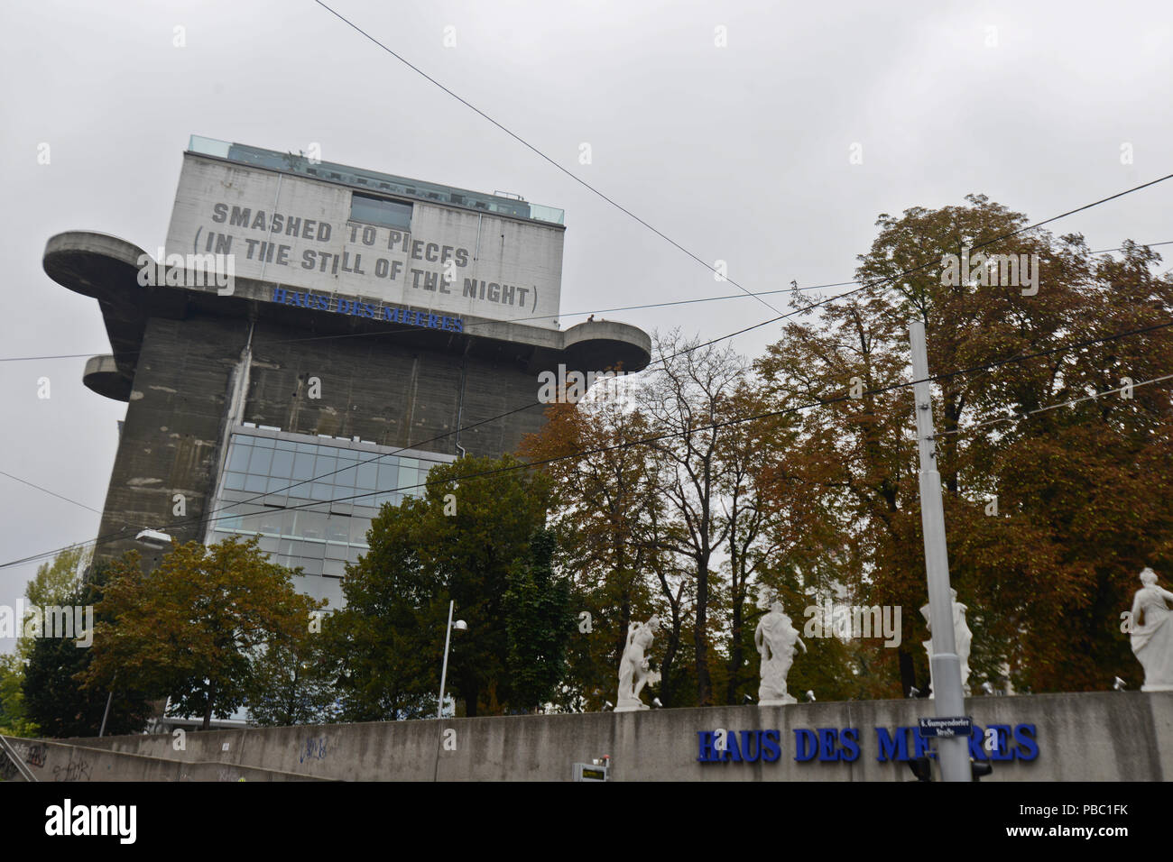 Wien Haus Des Meeres Haus Des Meeres Stockfotografie Alamy