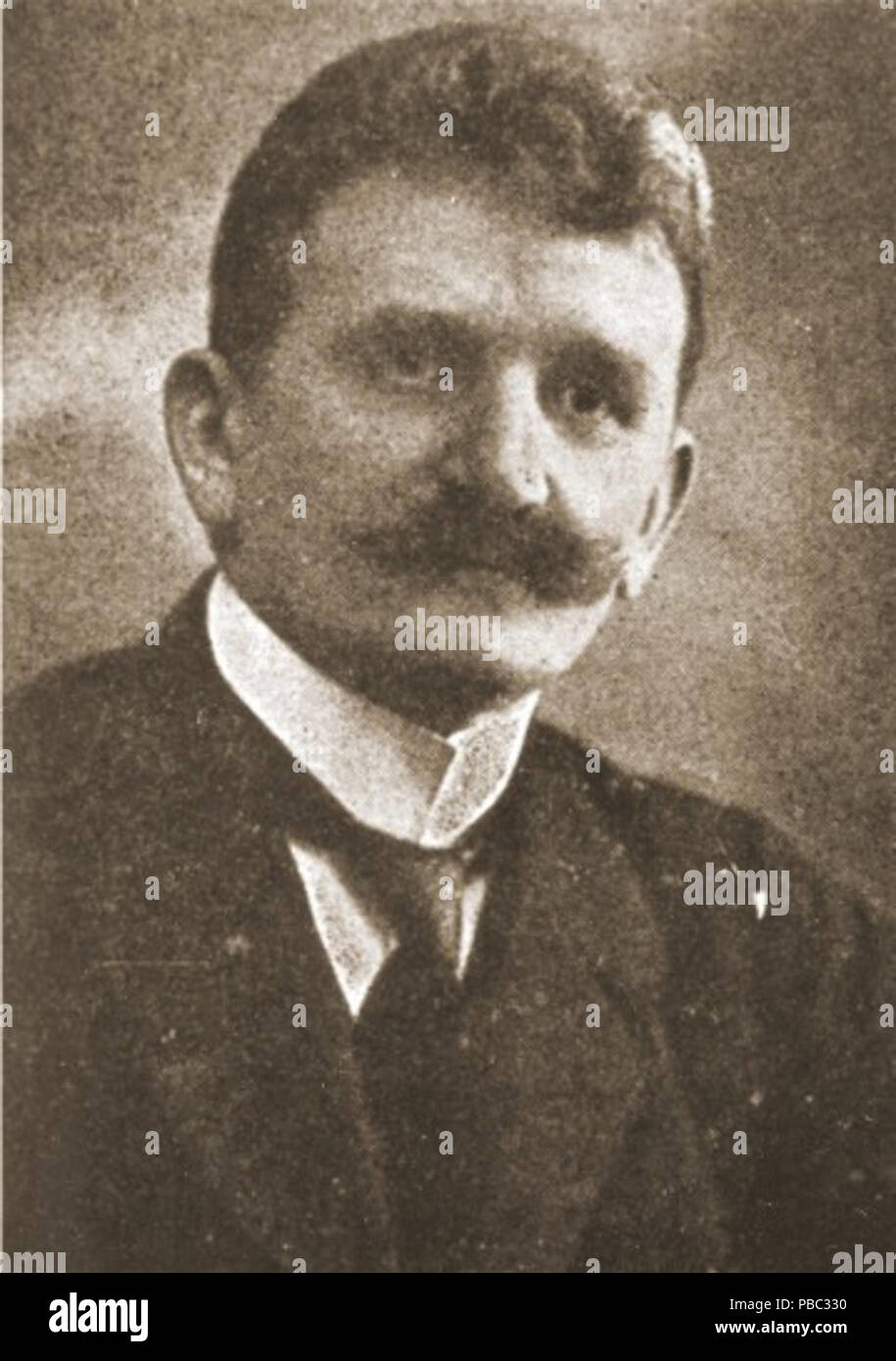 . English: Foto des ukrainisch-galizischen Politikers de: jewhen Petruschewytsch (1863-1940) Englisch: yevhen Petrushevych. 1918 oder 1919 1185 Petrushevych Yevhen Stockfoto