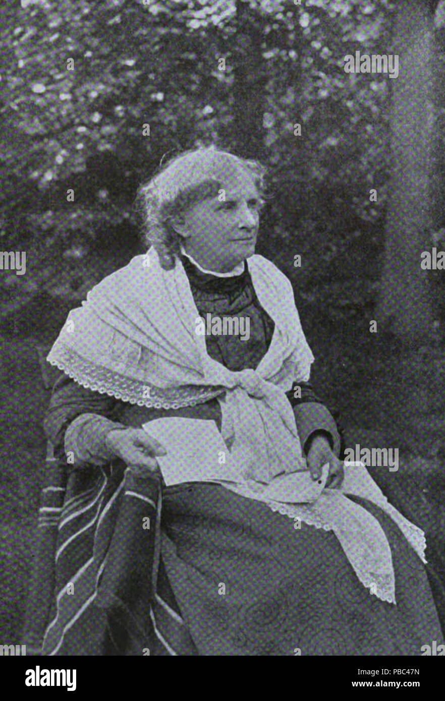 . Englisch: Isabella Beecher Hooker. Spätestens 1896 1193 Foto von Isabella Beecher Hooker Stockfoto