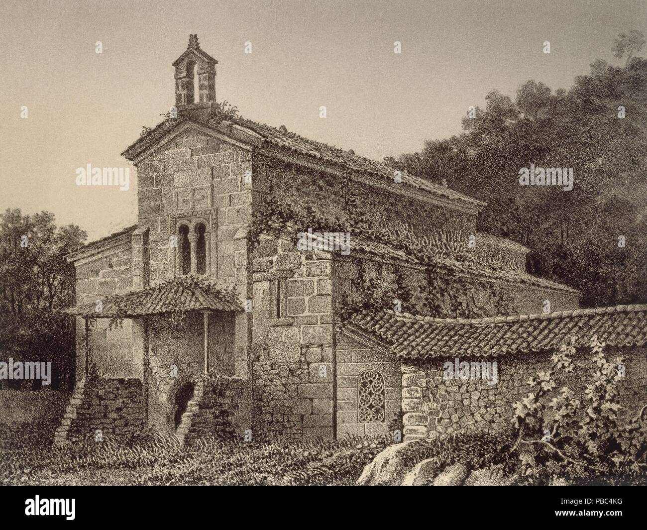 GRABADO - SAN SALVADOR DE DIOS. Lage: Museo Lázaro Galdiano - COLECCION, MADRID, SPANIEN. Stockfoto