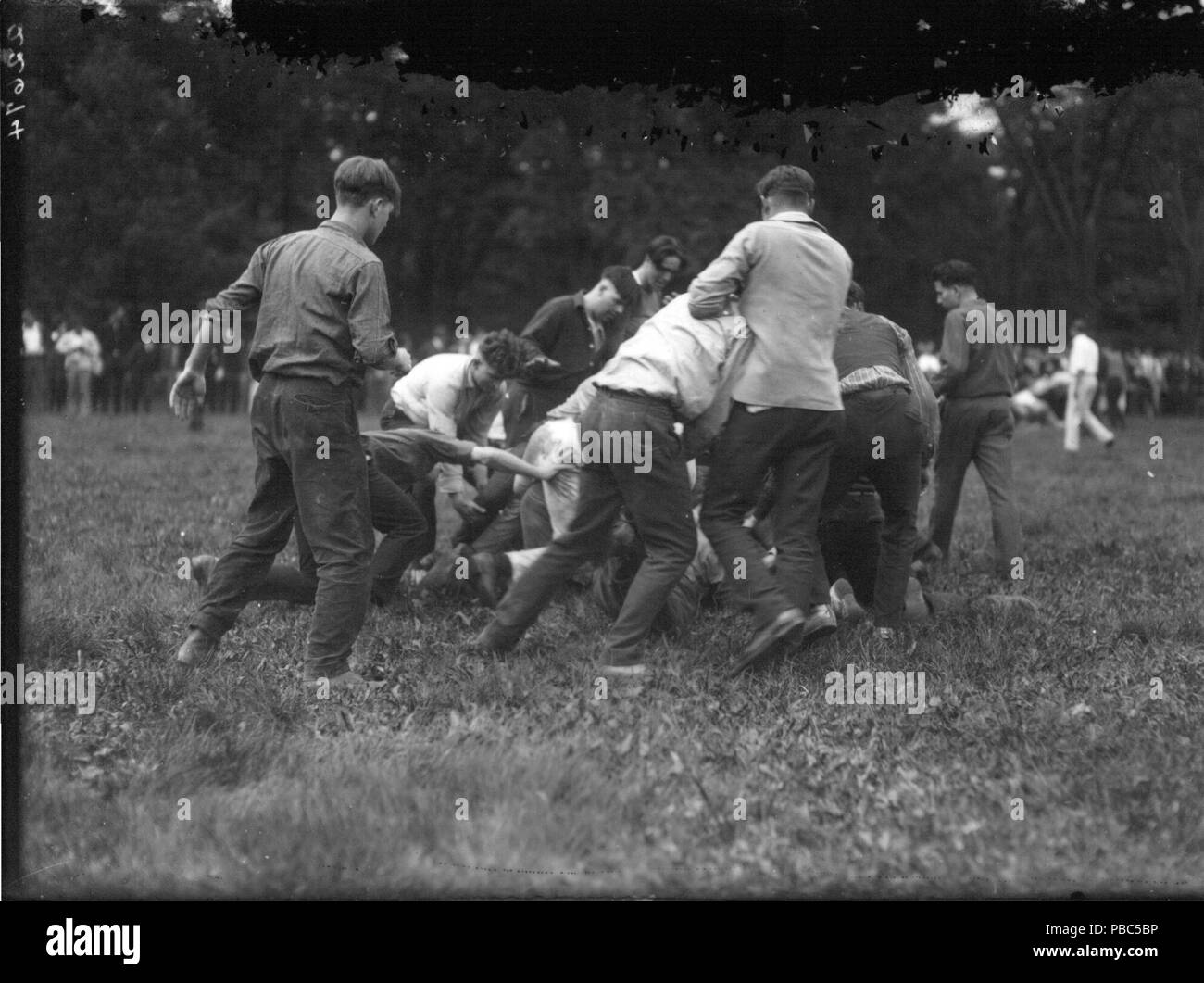 1196 Pile-up an der Miami Universität Neuling - sophomore Contest 1923 (3190697875) Stockfoto