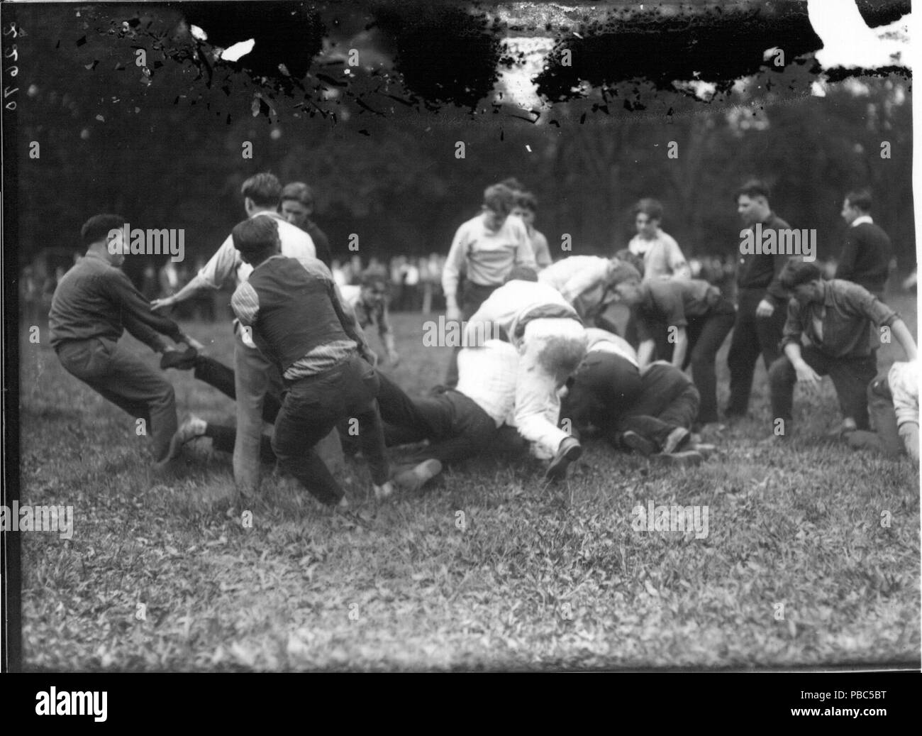 1196 Pile-up an der Miami Universität Neuling - sophomore Contest 1923 (3191621584) Stockfoto