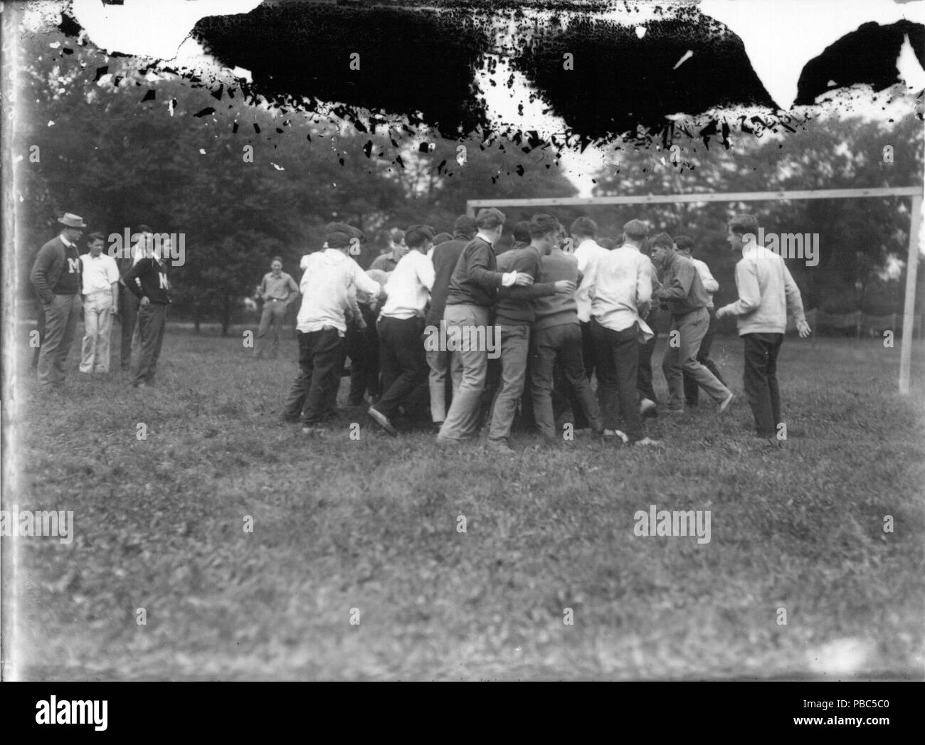 1196 Pile-up an der Miami Universität Neuling - sophomore Contest 1923 (3191643548) Stockfoto