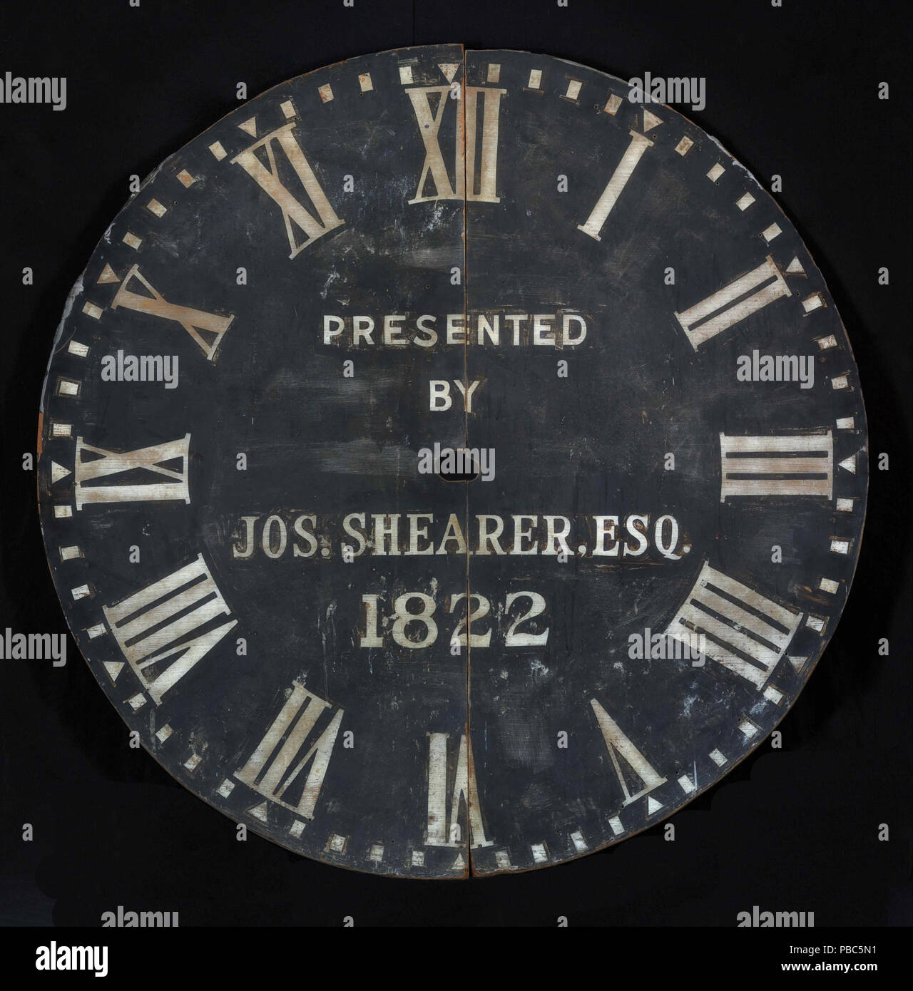 1199 Northampton Town Clock Face- Stockfoto