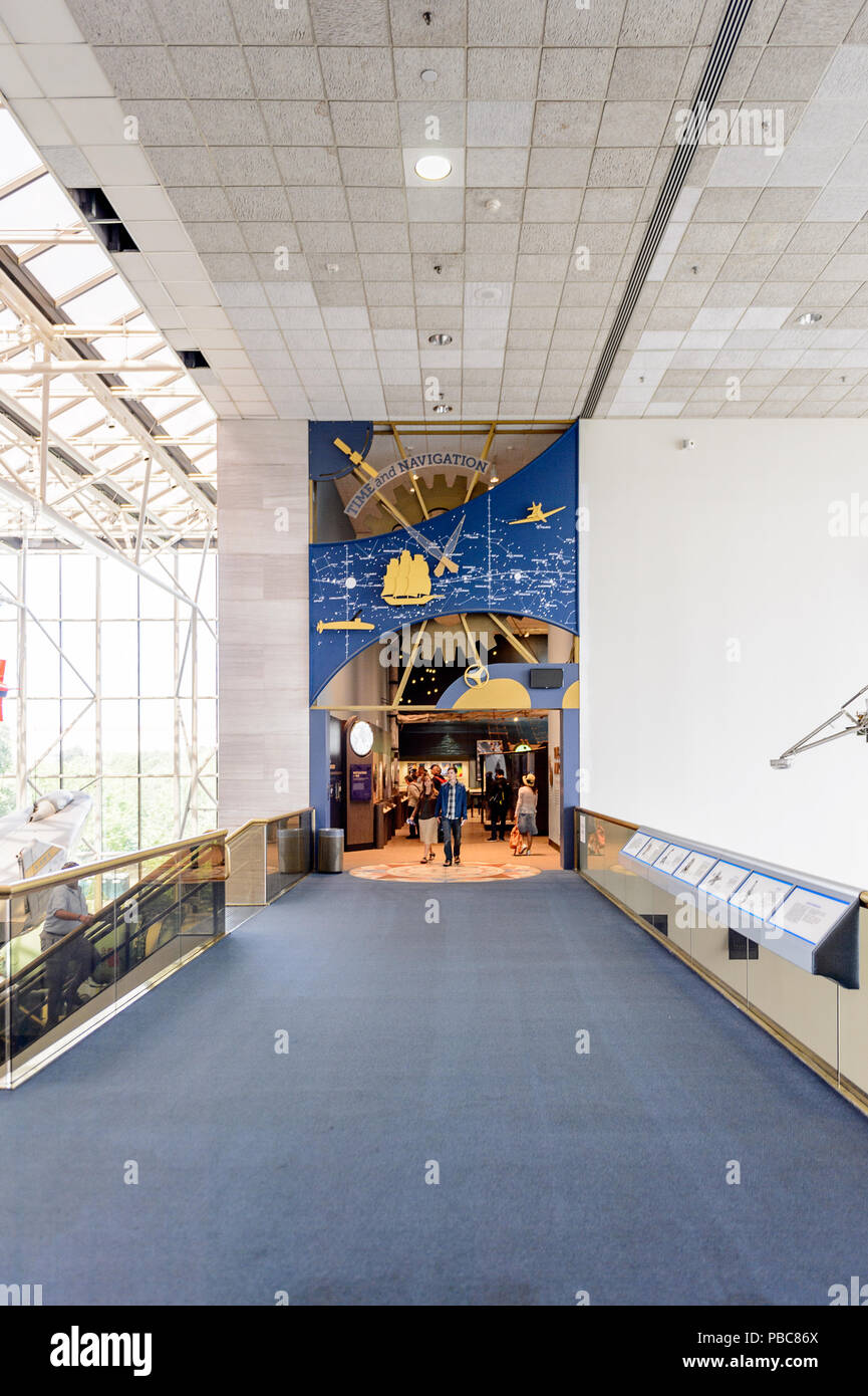WASHINGTON, USA - Sep 24, 2015: National Air und Space Museum (NASM). Es war 1946 als das Nationale Museum Stockfoto
