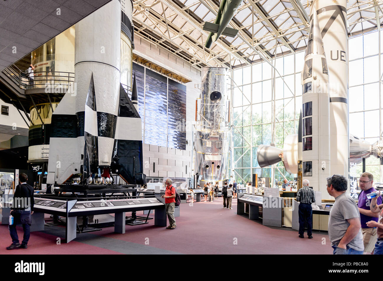 WASHINGTON, USA - Sep 24, 2015: National Air und Space Museum (NASM). Es war 1946 als das Nationale Museum Stockfoto