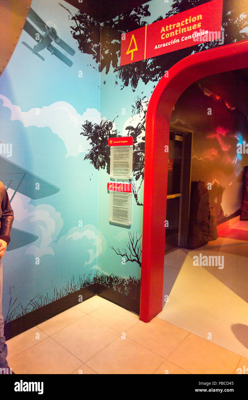 LOS ANGELES, USA - 28.September 2015: Madame Tussauds Hollywood Wax ...