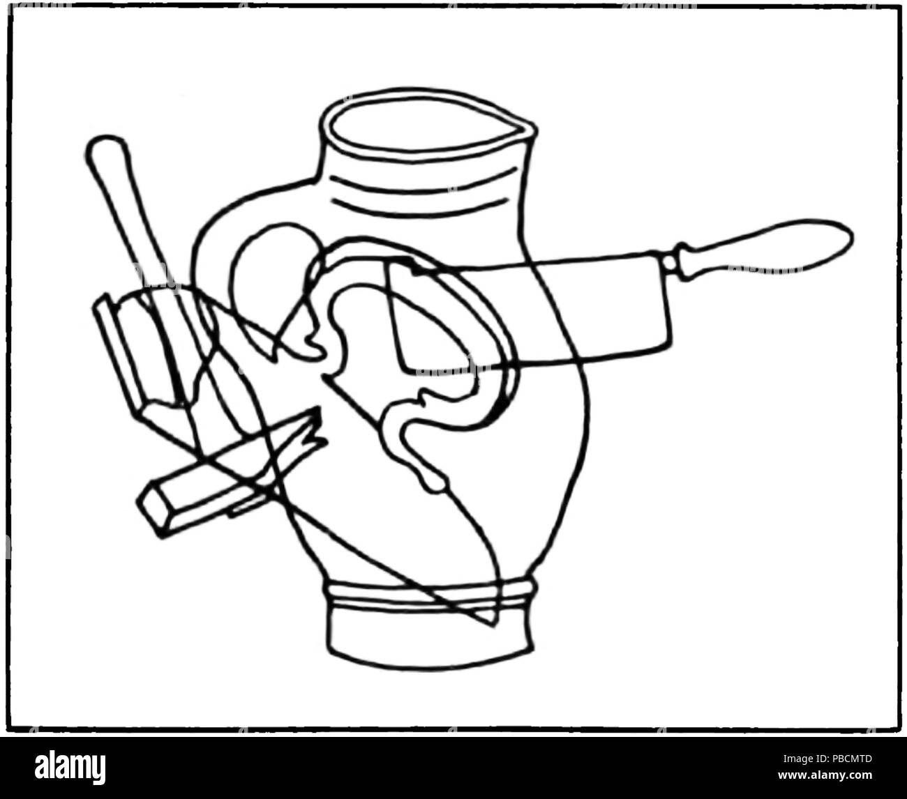 1211 Poppelreuter Sonde Stockfoto