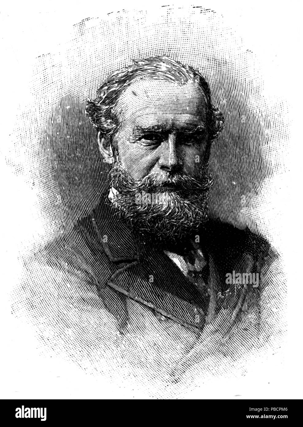 1220 Porträts Prominente, Lubbock, pg 47-3 -- The Strand Magazine, Vol. 1, Nr. 1. Stockfoto