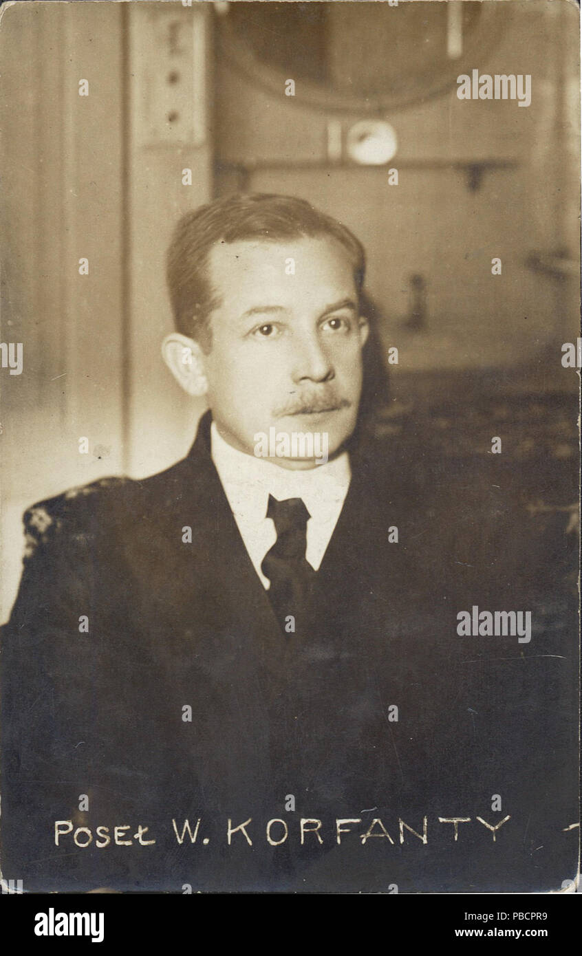 1221 Poseł Wojciech Korfanty Stockfoto