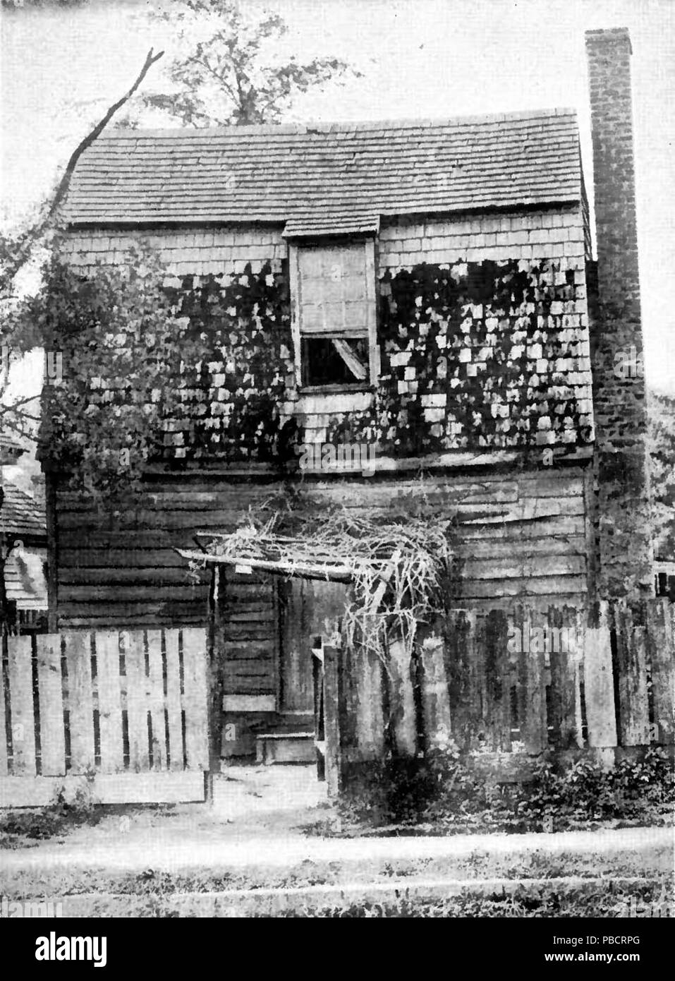 1225 Präsidenten Johnson Andrew Geburtsort Stockfoto