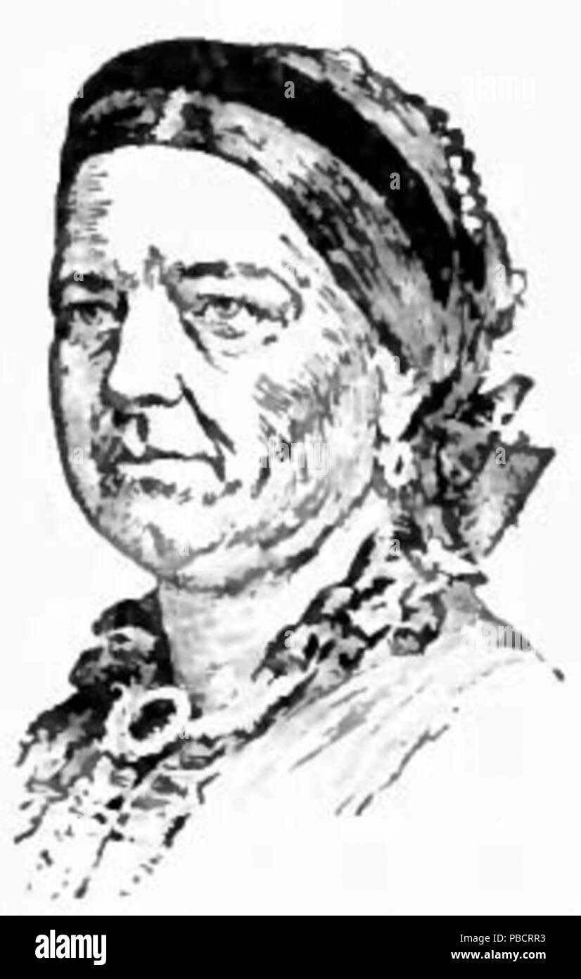. Portrait der Leiter der Ersten Dame der Vereinigten Staaten Mary Lincoln. veröffentlicht 1914 1225 Präsidenten Mary Lincoln Stockfoto