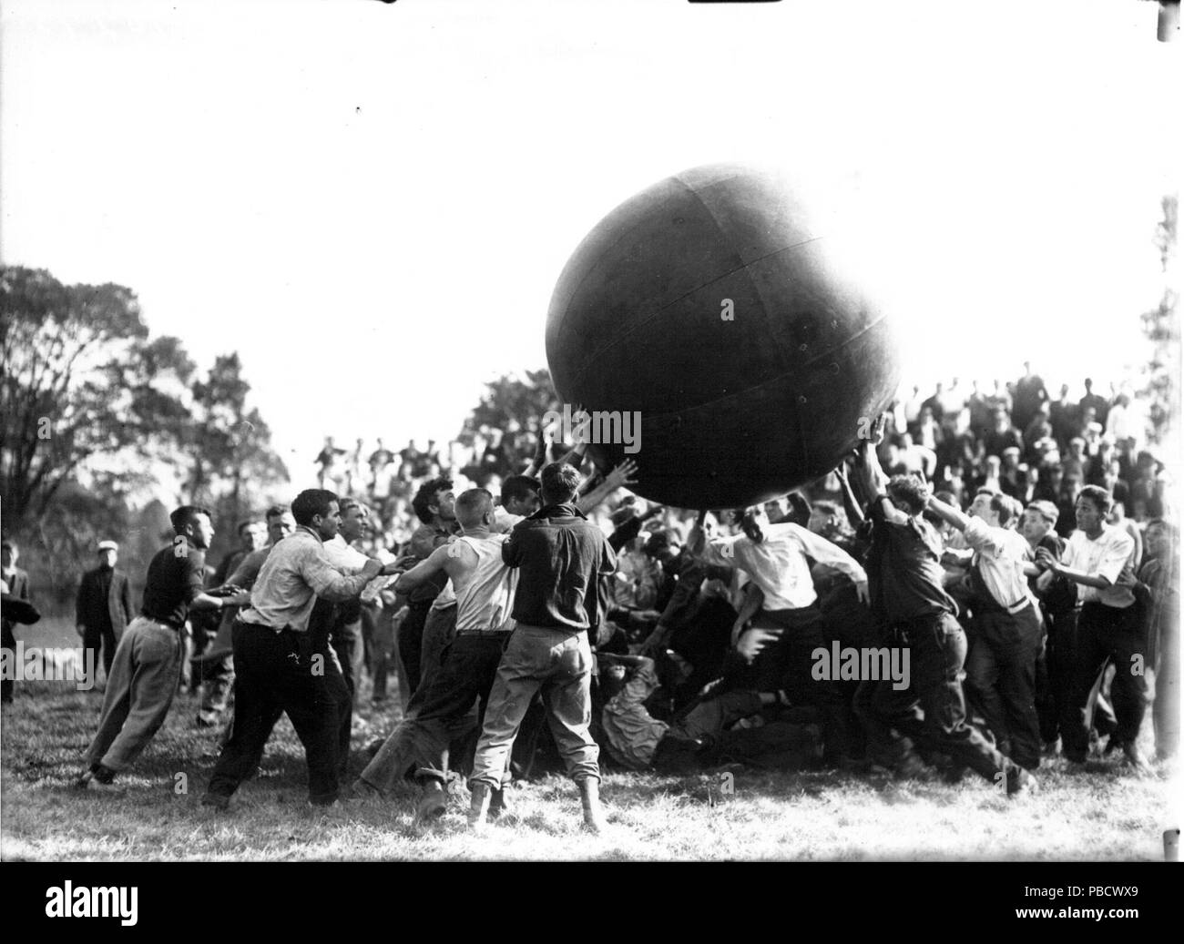 1237 Push Ball an der Miami Universität Neuling - sophomore Contest 1910 (3191738392) Stockfoto