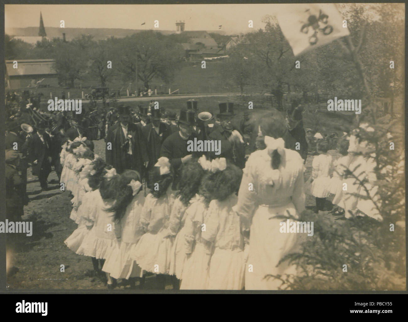 1248 Rezeption der Päpstlichen Delegaten, Chatham, New Brunswick, 8. Juni 1914 (HS 85-10 -28939 A) Stockfoto