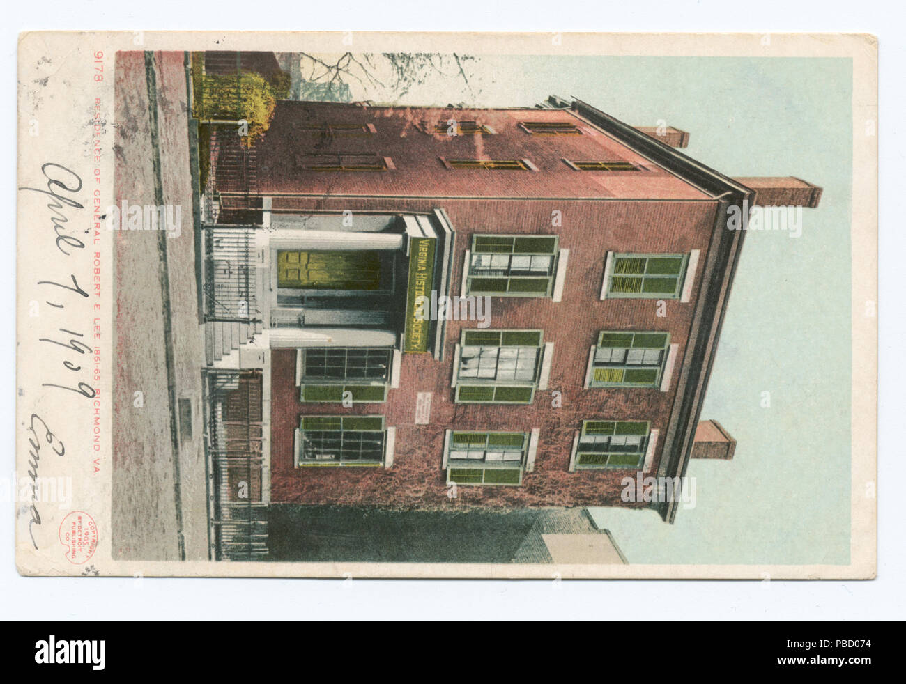 1255 Aufenthalt von Gen. Robt. E. Lee, Richmond, Va (Nypl b 12647398-68205) Stockfoto