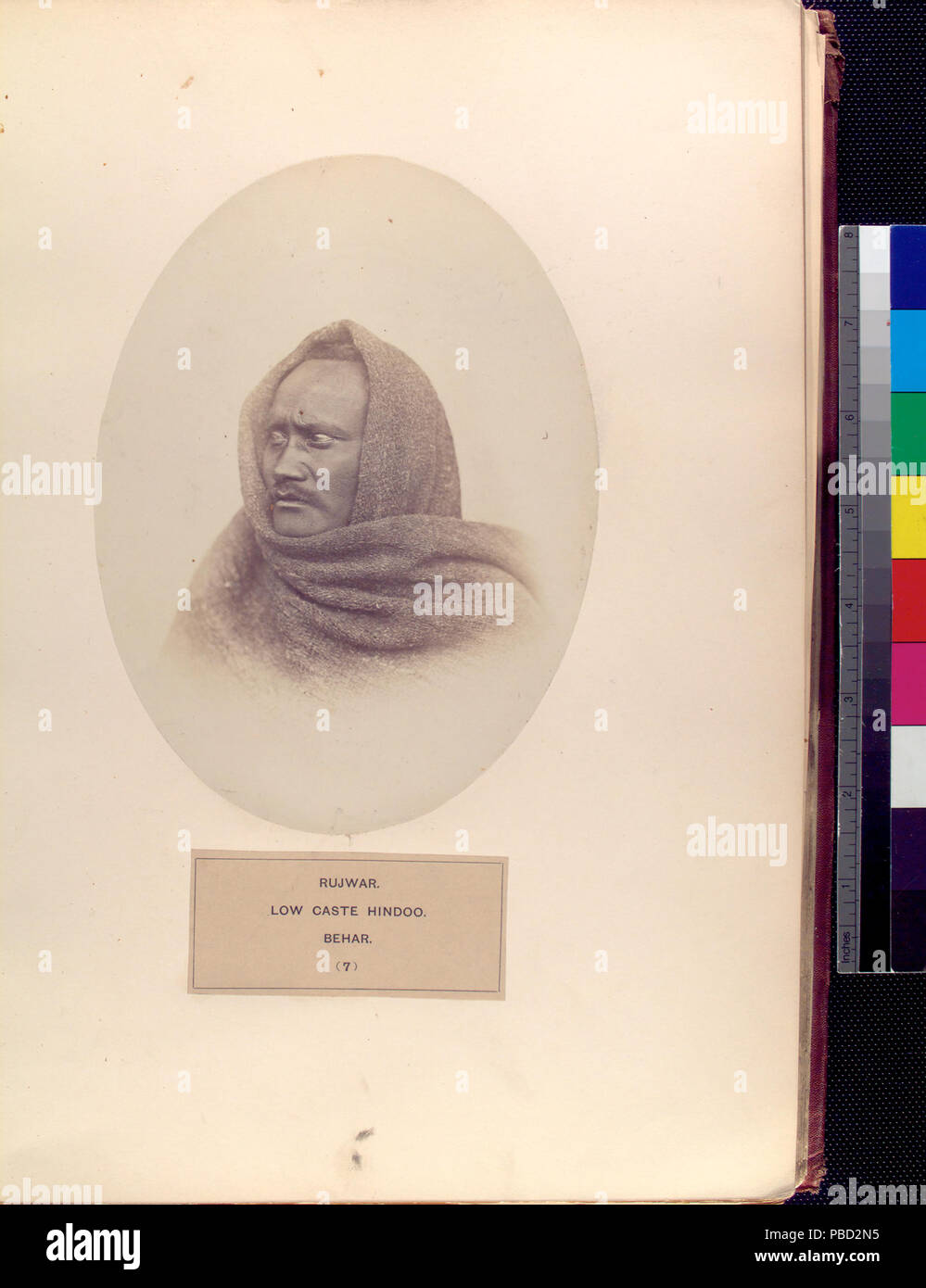 1277 Rujwar, niedrige Kaste Hindu, Behar (Nypl b 13409080-1125241) Stockfoto