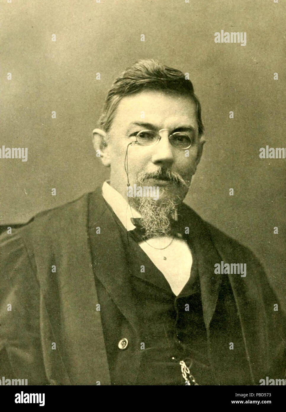 . Englisch: Portrait Foto von Autor und Gouverneur von Pennsylvania Samuel W. Pennypacker. veröffentlicht 1899 1287 Samuel W. Pennypacker Stockfoto