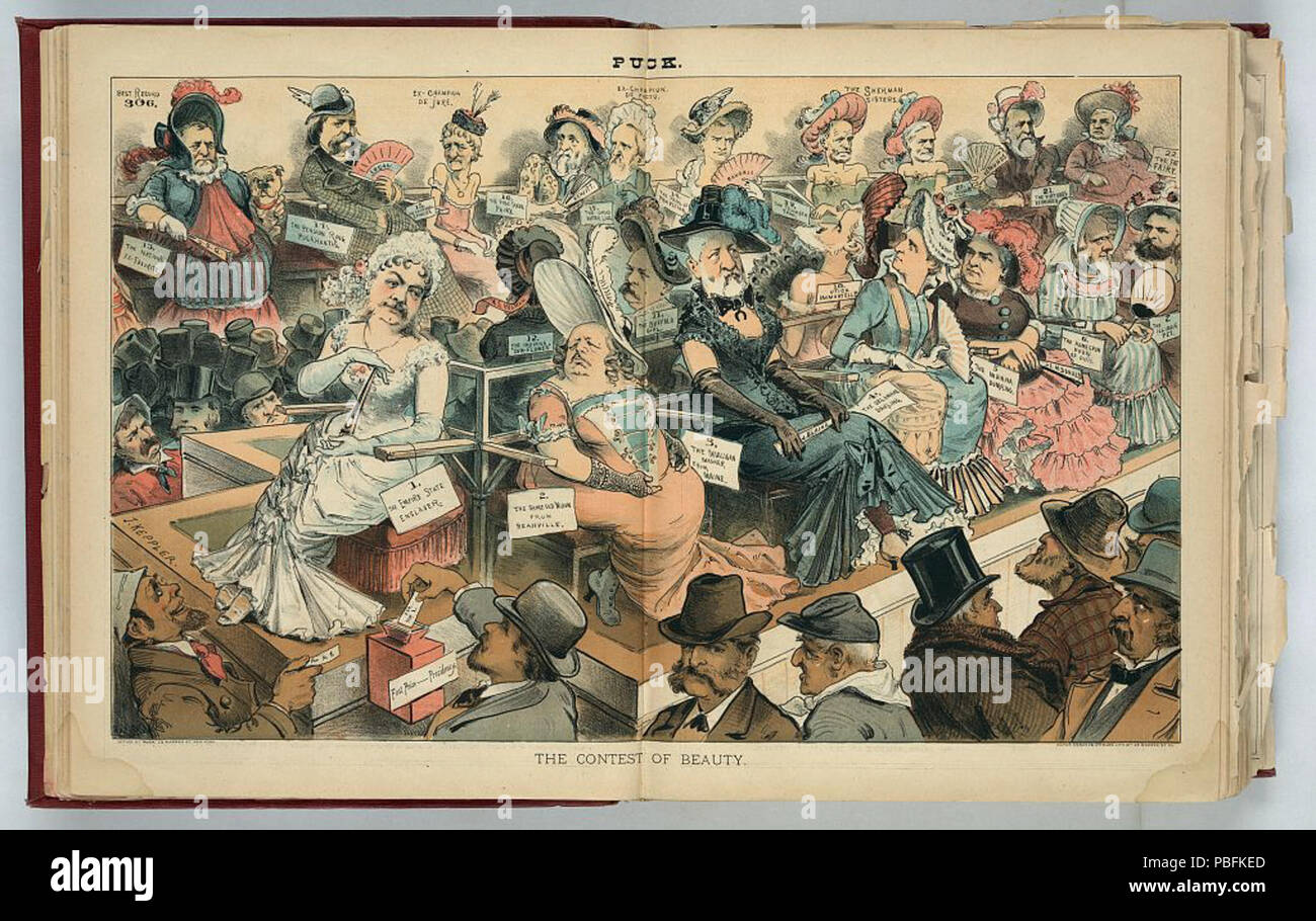 1625 Der Wettbewerb der Schönheit LCCN 2012645168 Stockfoto