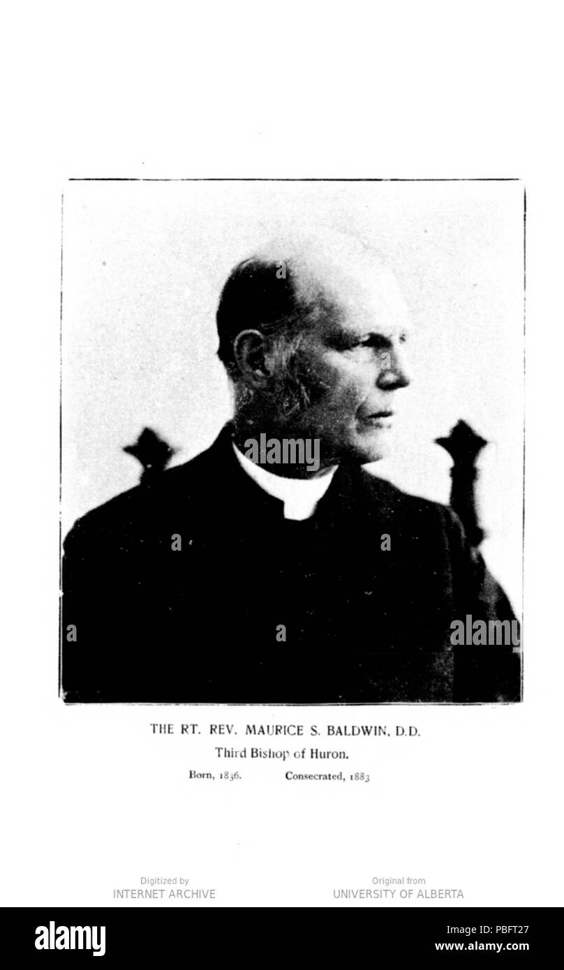 1697 Die Rt. Rev. Maurice S. Baldwin Stockfoto