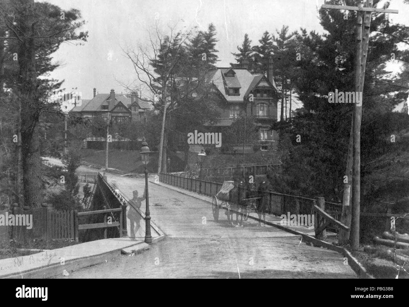1552 South Glen Road Bridge Stockfoto