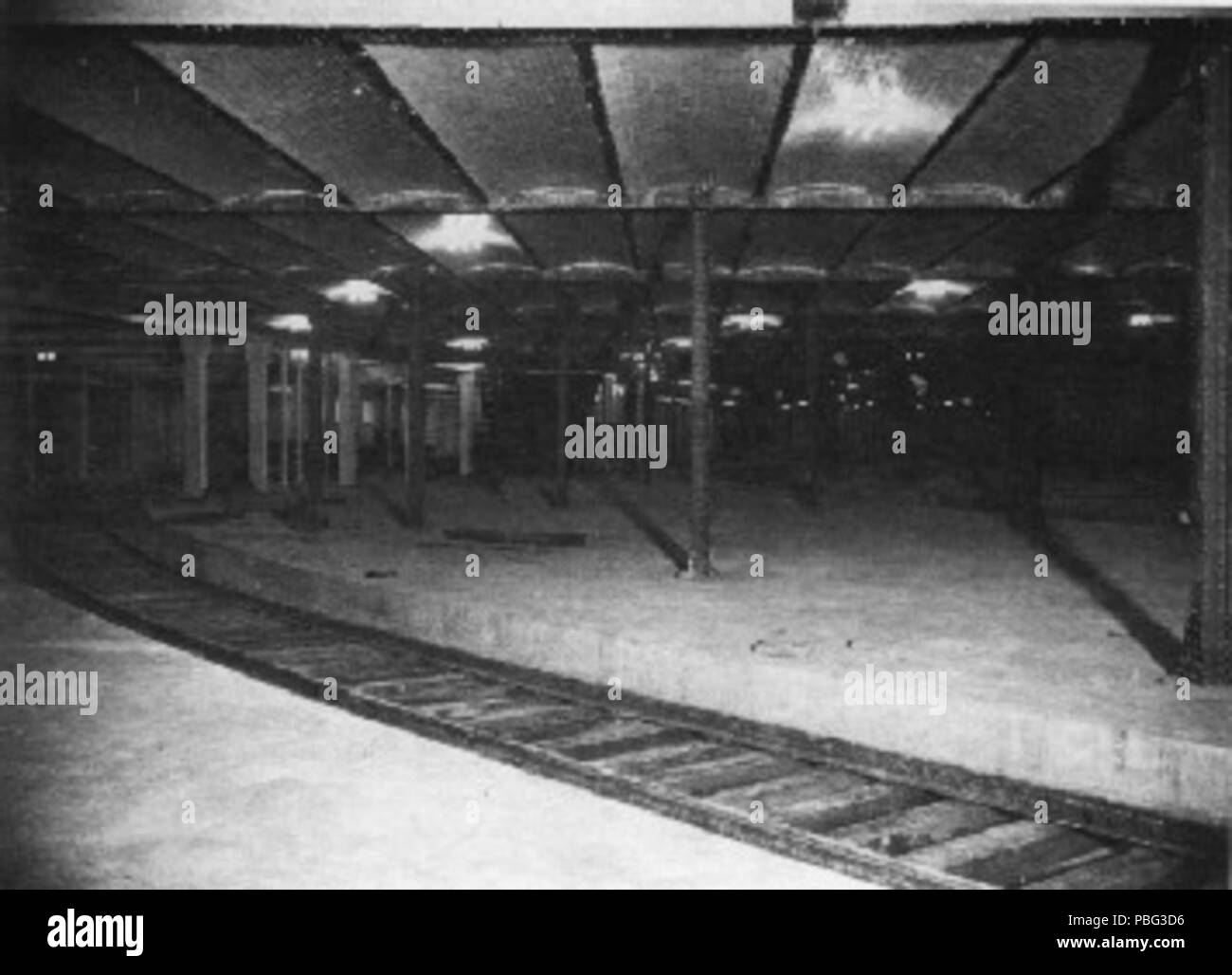 1553 South Station untere Ebene Schleife Stockfoto