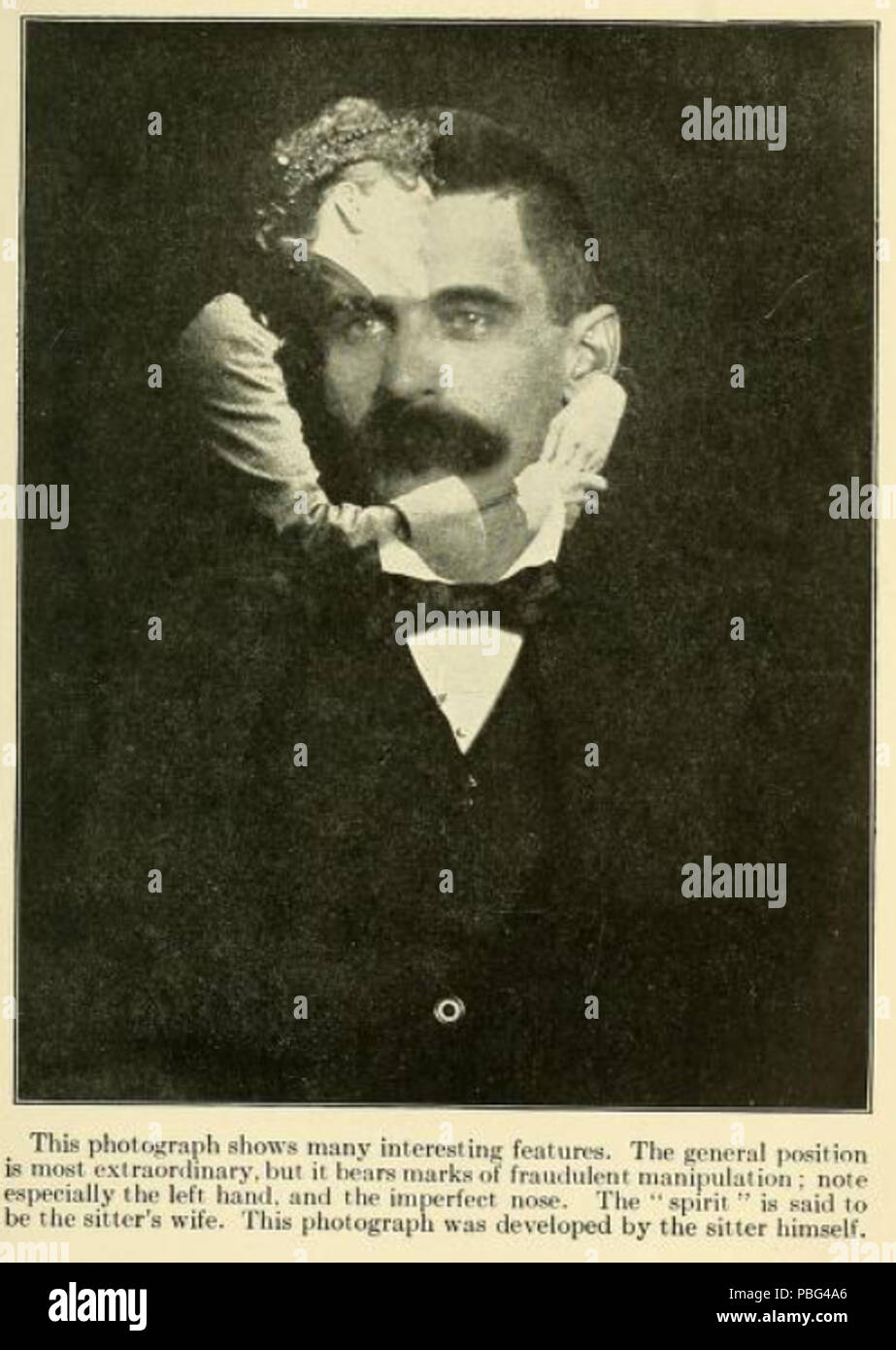 1559 Geist Foto betrug Stockfoto