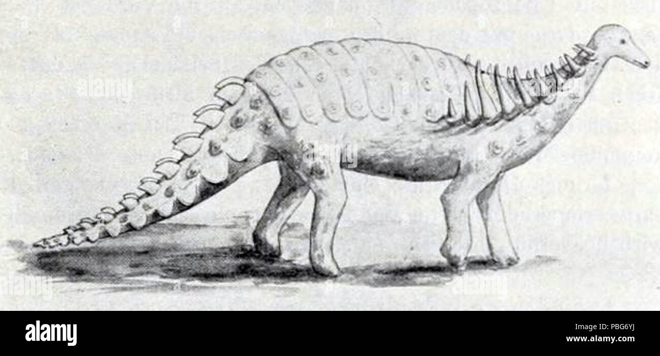1579 Struthiosaurus Nopsca 1915 Stockfoto