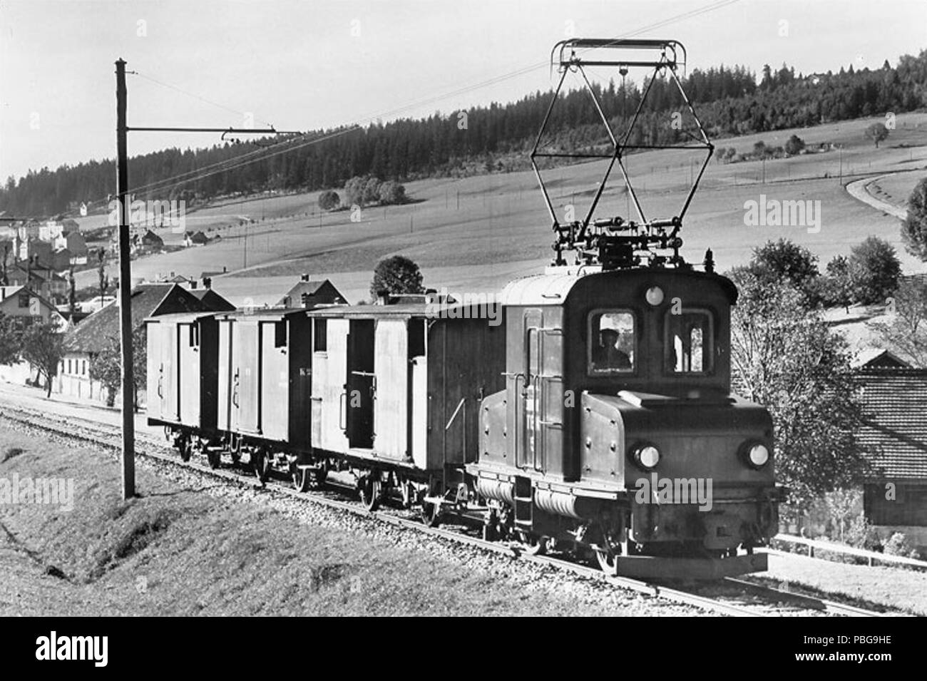 1600 TBN Ge 2-2 in Tramelan Dessous Stockfoto