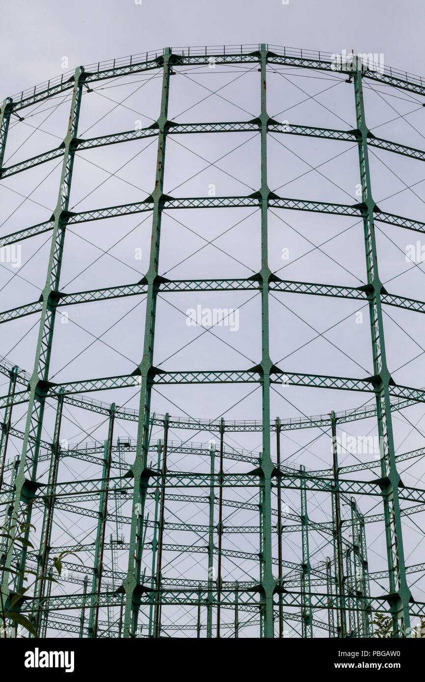 Aston Gasometer Stockfoto