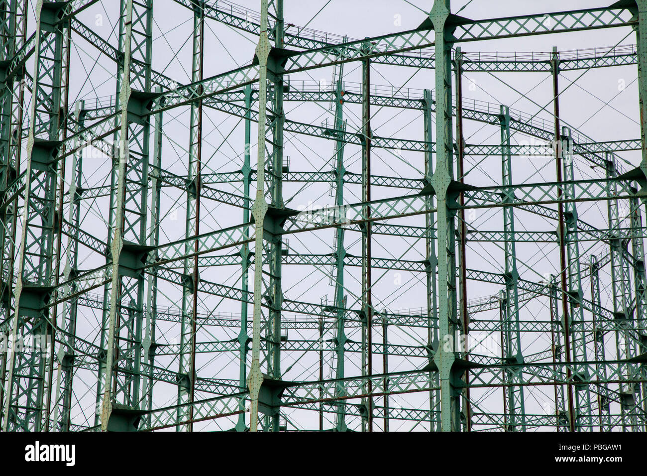 Aston Gasometer Stockfoto