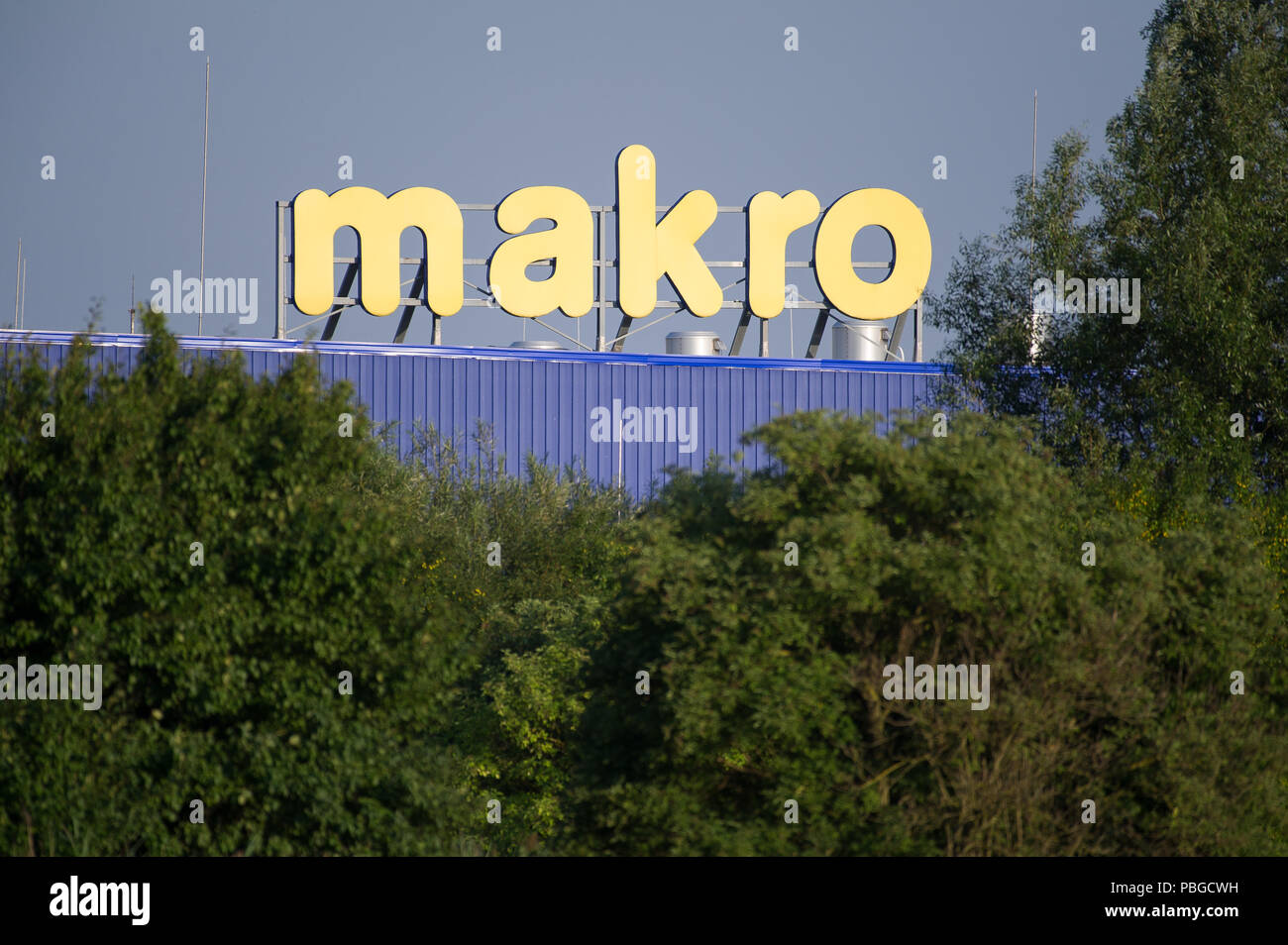 Makro Metro Cash und Carry in Danzig, Polen. Juli 22 2018 © wojciech Strozyk/Alamy Stock Foto Stockfoto