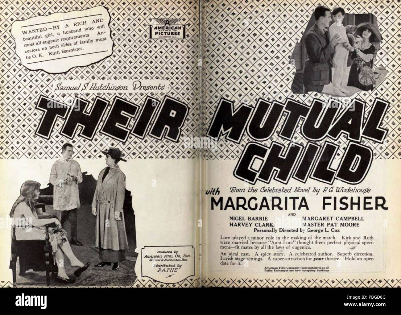 1715 ihr gemeinsames Kind (1920) - 4. Stockfoto