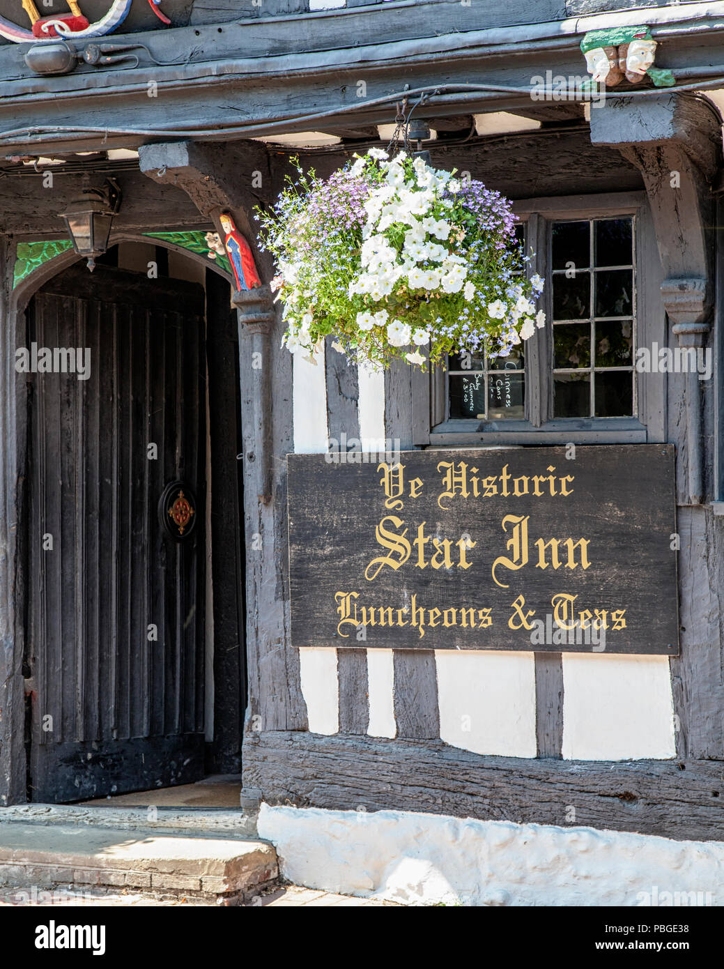Das Star Inn, Alfriston Stockfoto