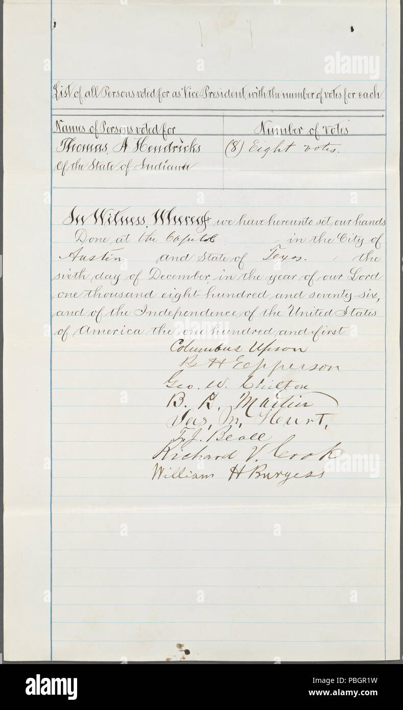 1606 Texas (Nypl b 11652246-5022267) Stockfoto