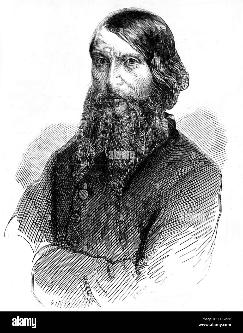 1607 Thaddeus Hyatt Stockfoto