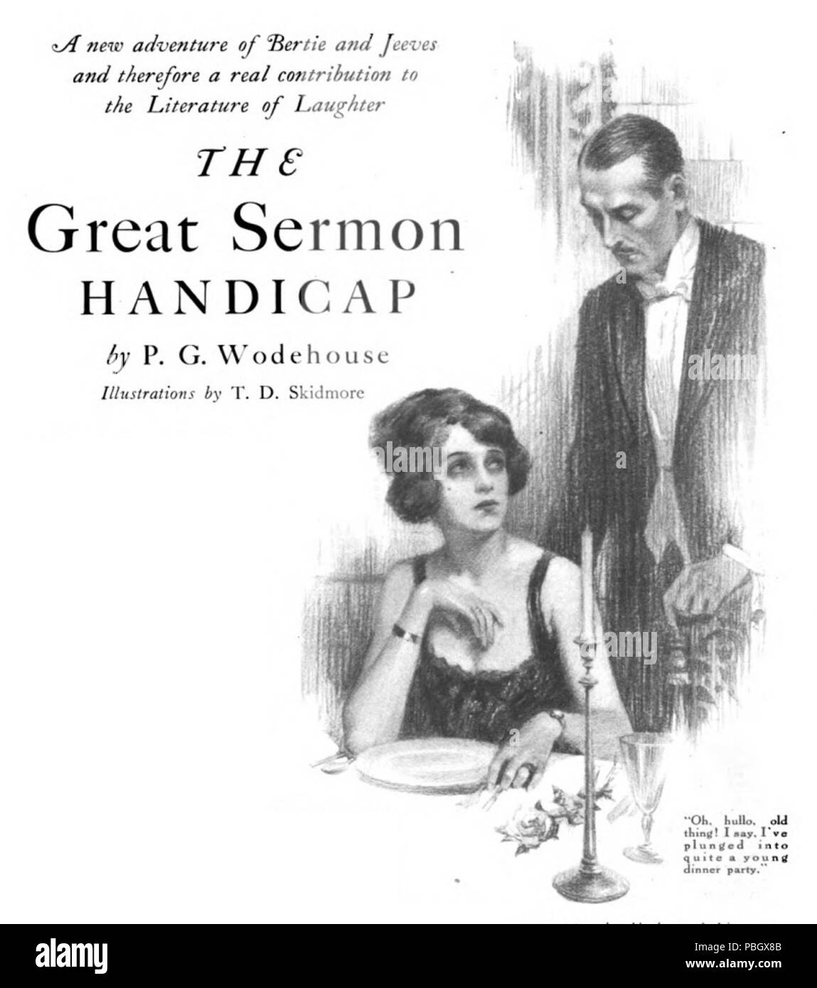 1641 Die große Predigt Handicap Stockfoto