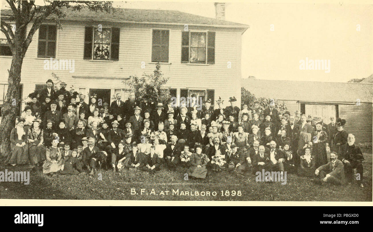 1644 Die Geschichte der Brigham Familie; eine Aufzeichnung von mehreren tausend Nachkommen von Thomas Brigham der Emigrant, 1603-1653 (1907) (14595573869) Stockfoto