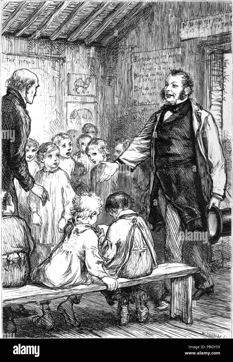 1650 Die letzte Chronik von barset Vol. 2 sind das die jungen Hogglestockians; sind Sie Stockfoto