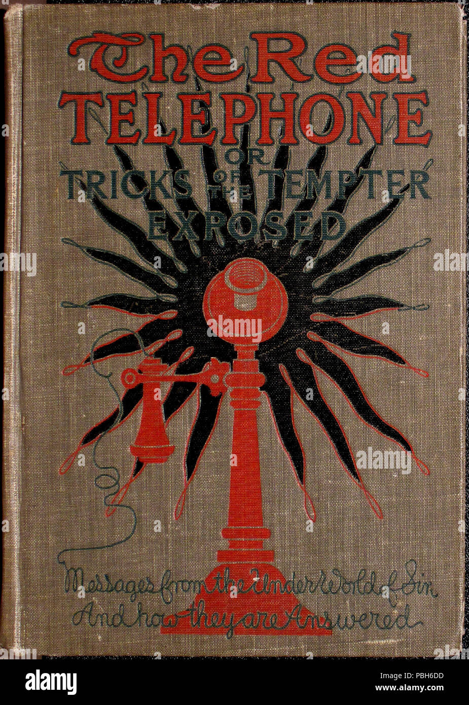 1693 Das Rote Telefon 0001 Stockfoto