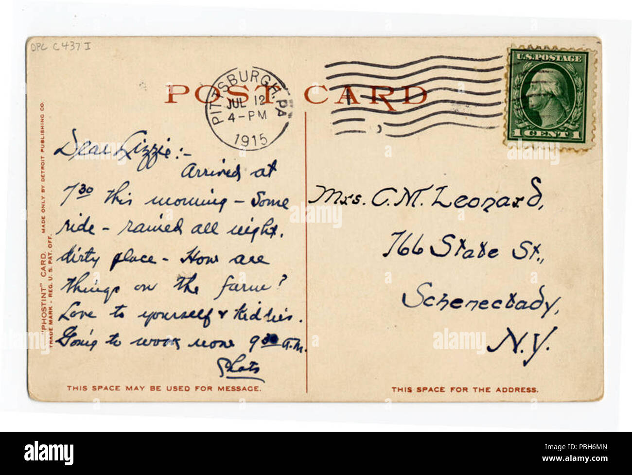 1695 Die Rose Room, Fort Pitt Hotel (NBY) 21677 Stockfoto