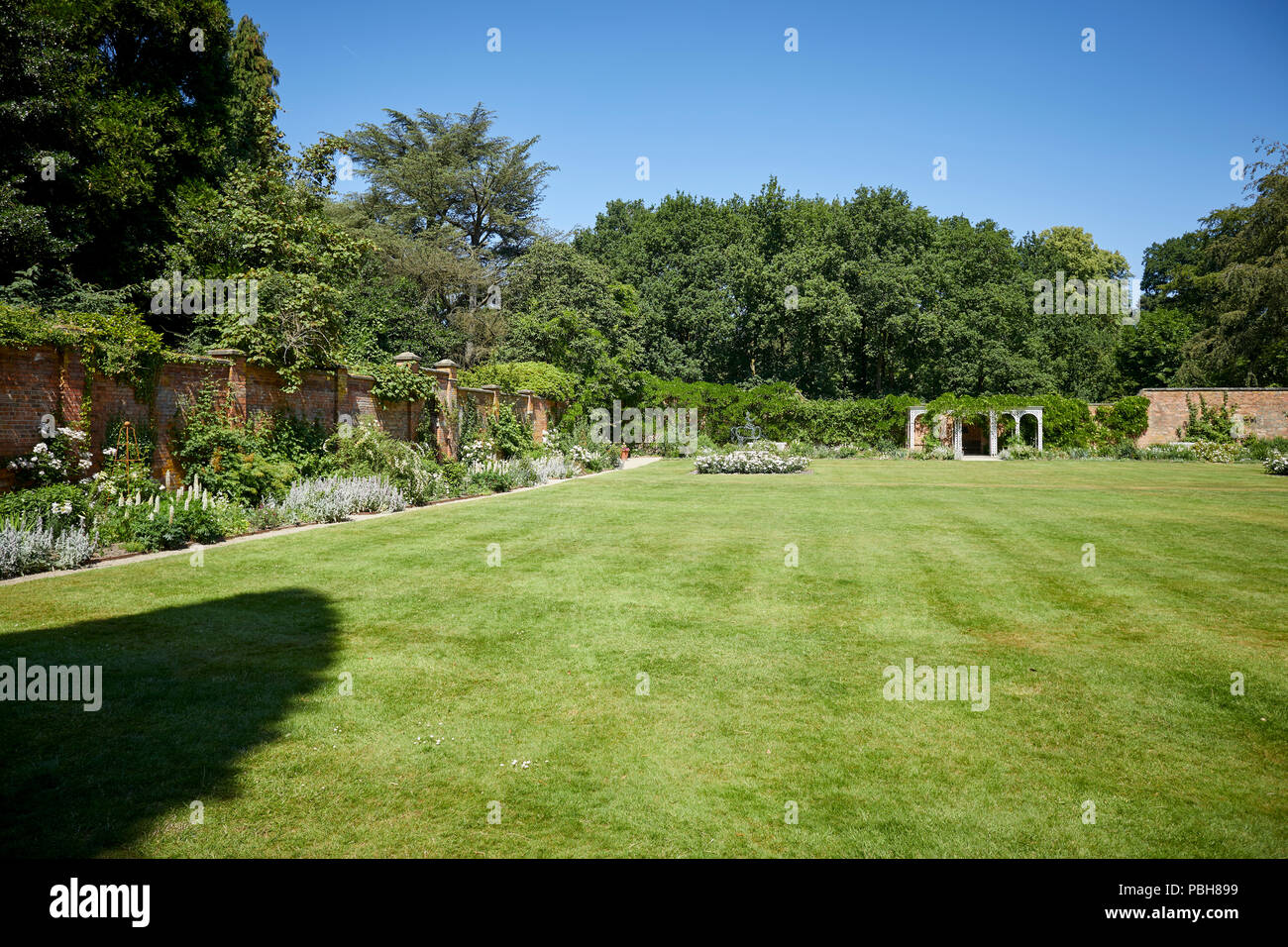 Hare Hill in der Nähe von Alderley Edge Gärten und Pferd Skulptur Stockfoto