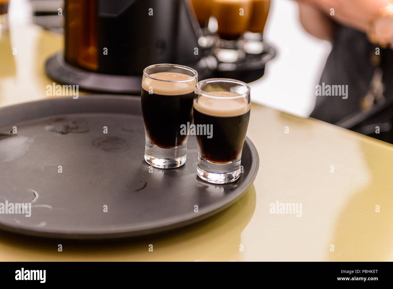 DUBLIN, Irland - 12. JULI 2016: Guinness Museum in Dublin. Guinness ist ...