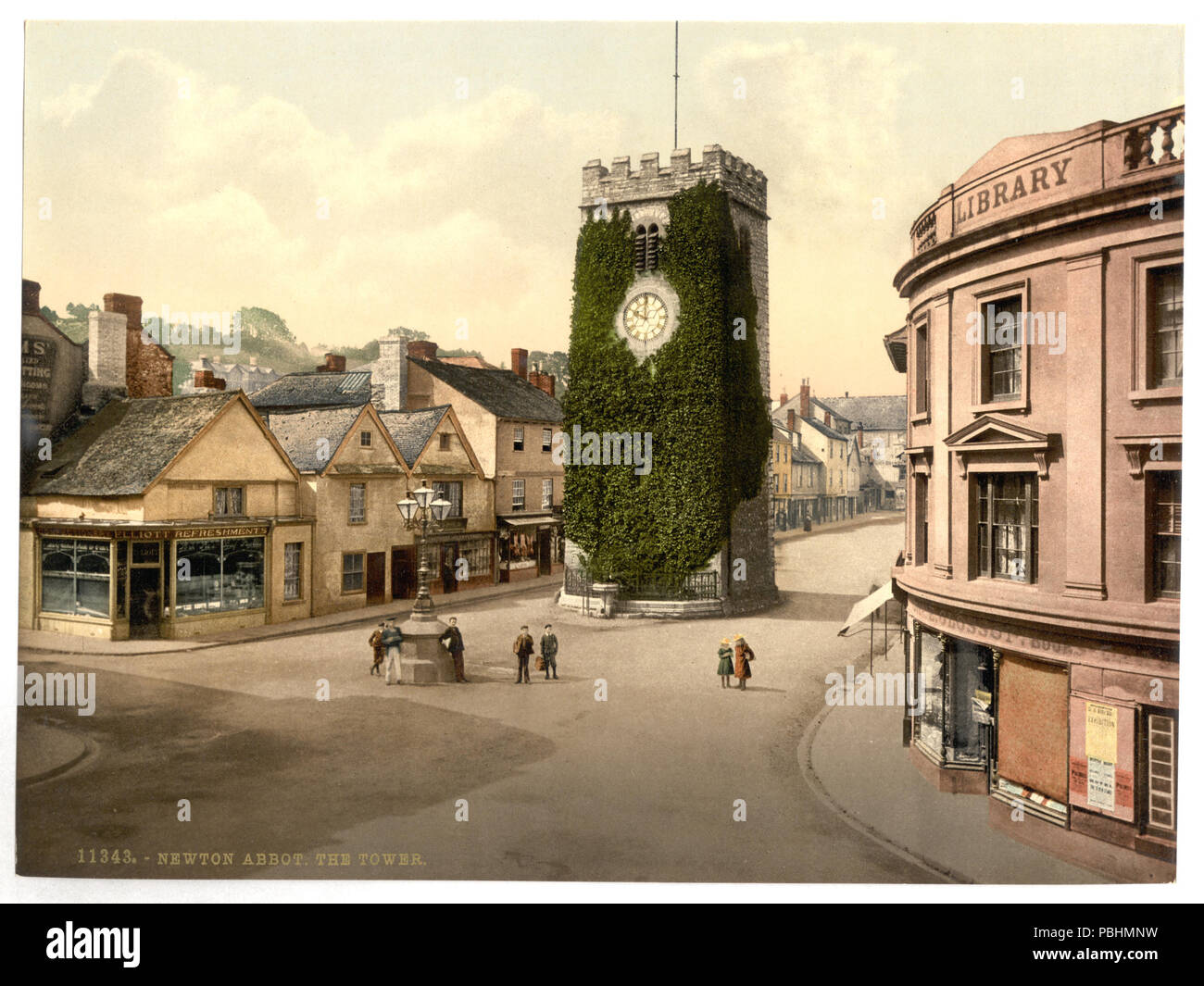 1708 Der Turm, Newton Abbott, England - LCCN 2002708008 Stockfoto