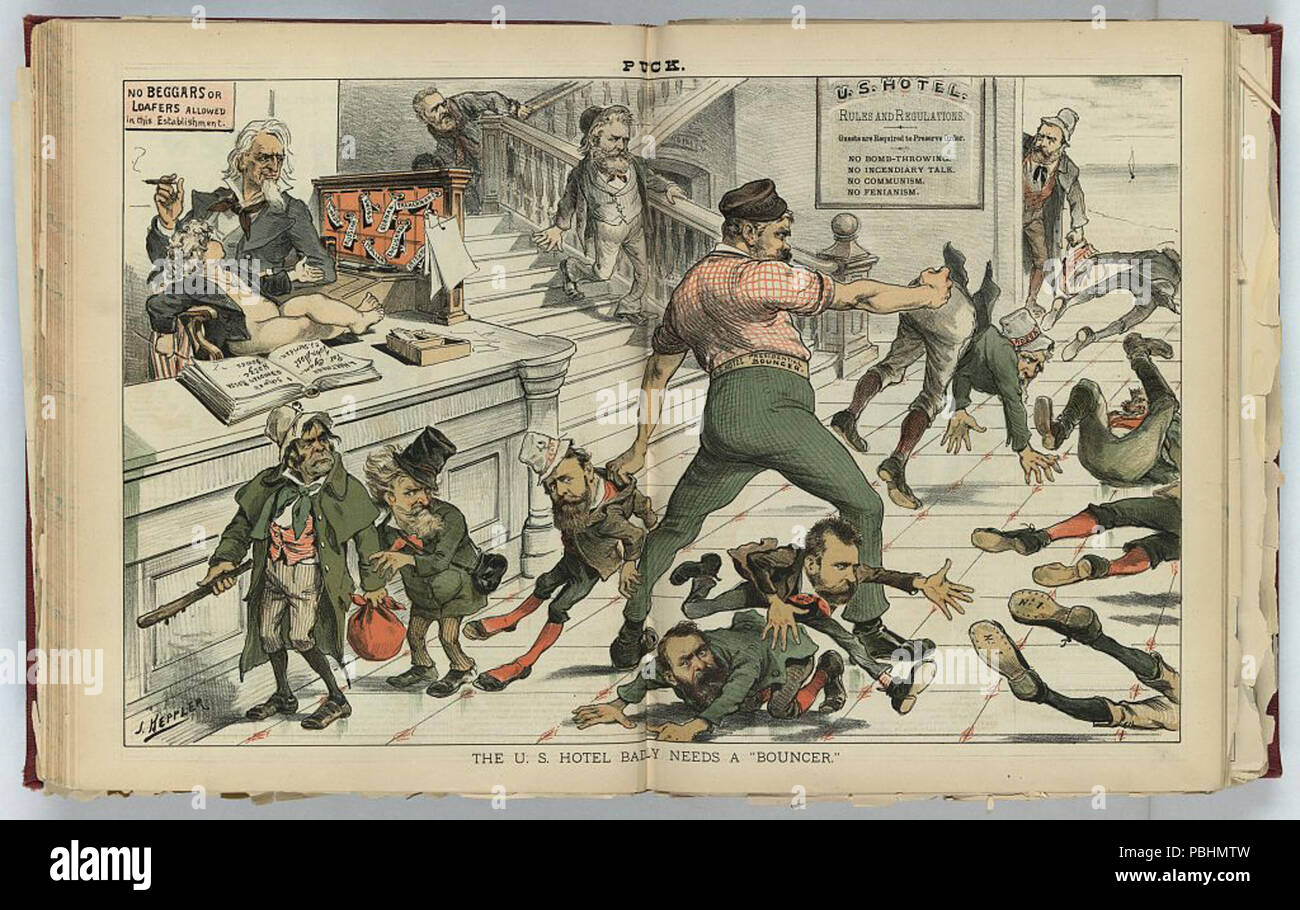 1709 Die USA Hotel braucht dringend einen "Bouncer" LCCN 2012645460 Stockfoto