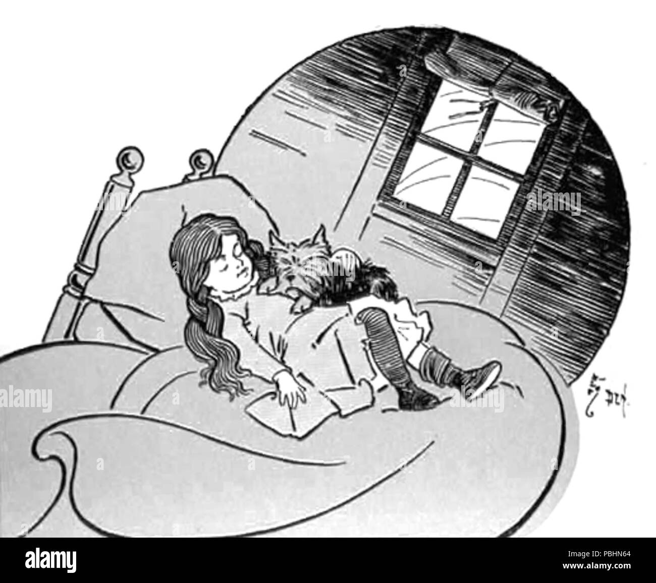 1713 Der Zauberer von Oz, 016 Stockfoto