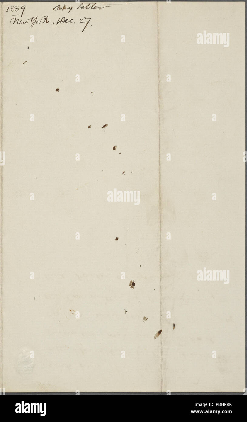 1749 Tilden, Samuel J. - Unbekannter entwürfe, 1833-1883, nd (Nypl b 11652246-3955090) Stockfoto