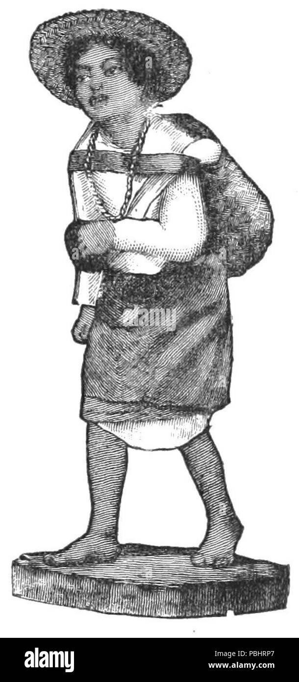 1753 TLM D 281 mexikanischen Indianer Stockfoto