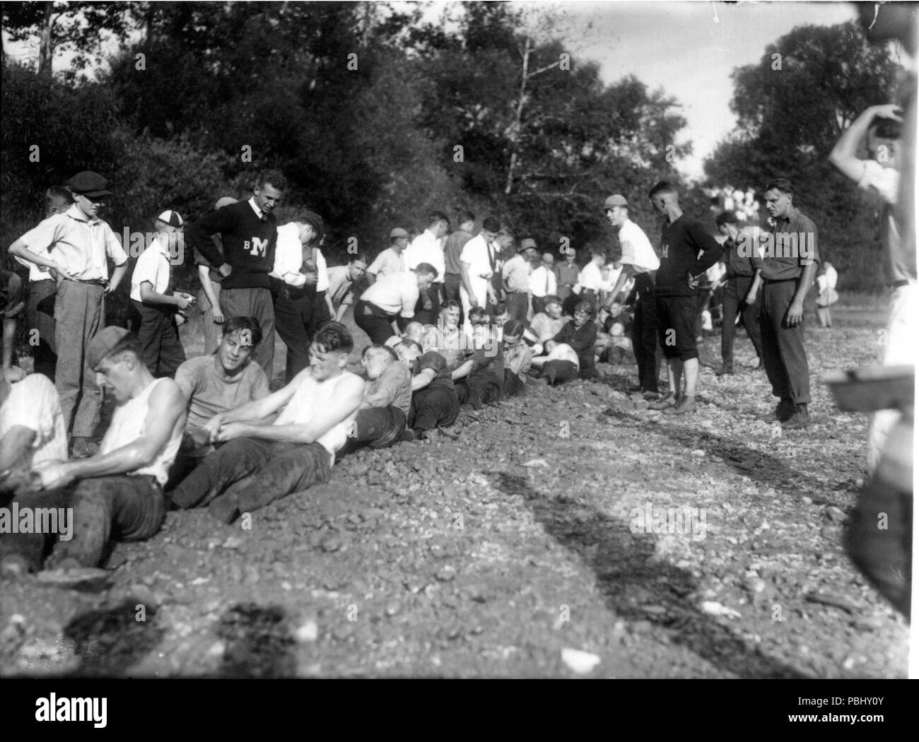1777 Tauziehen an der Miami Universität Neuling - sophomore Contest 1921 (3190824879) Stockfoto