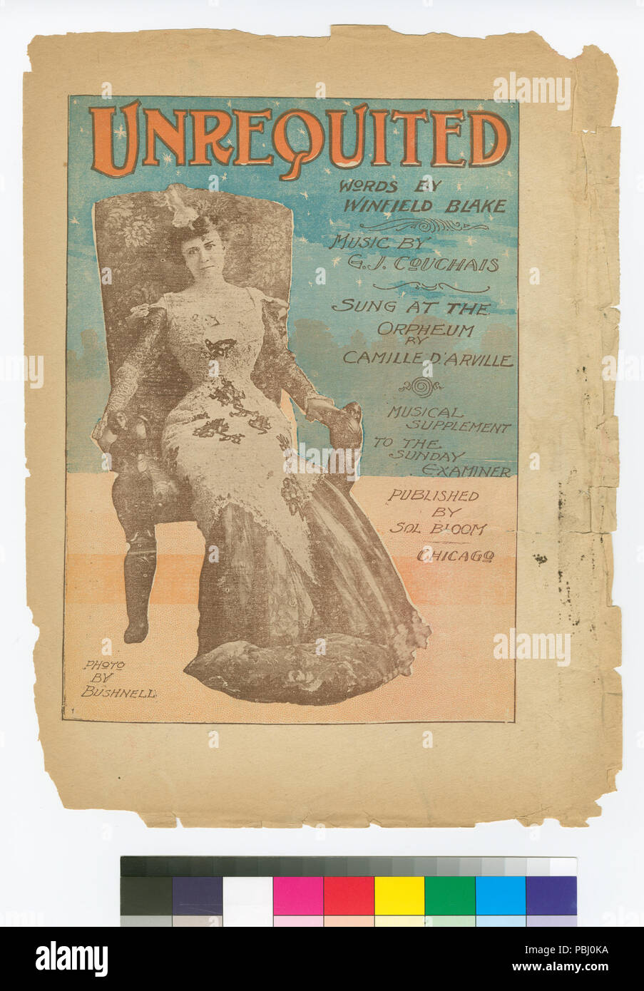 1792 Unerwiderte (NYPL Hades -464336-1166110) Stockfoto